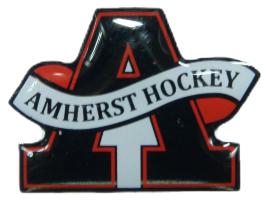 Amherst Custom Hockey Trading Pin