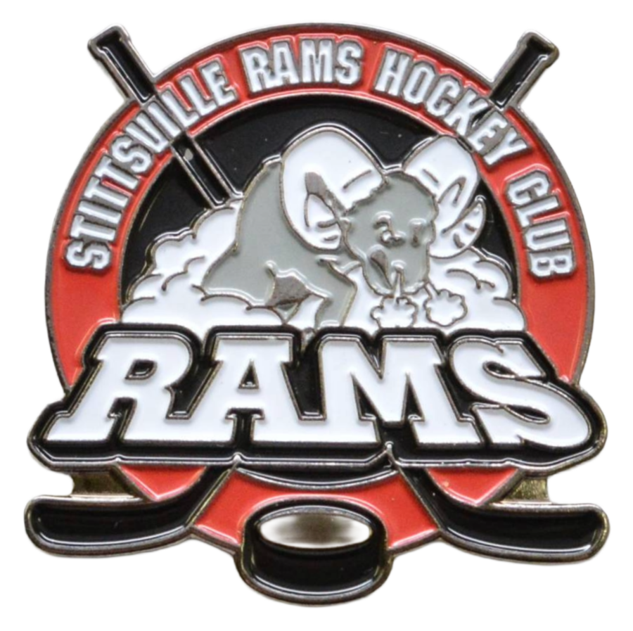 RAMS Custom Hockey Trading Pin