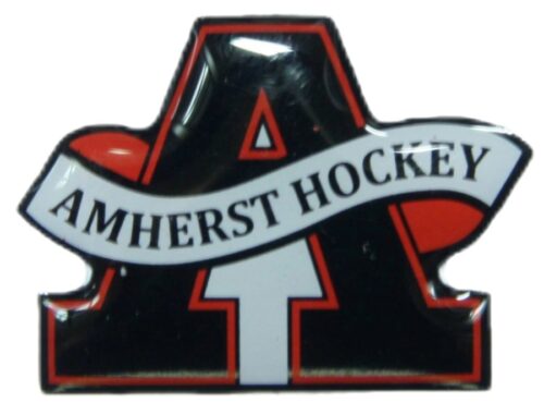 Custom Hockey Pins - Amherst Printed Pin
