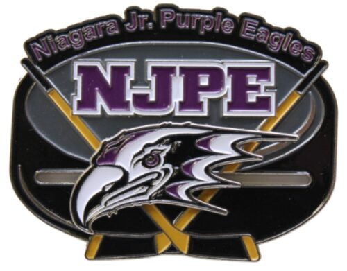 Custom Hockey Pins - NJPE Eagles Enamel Pin