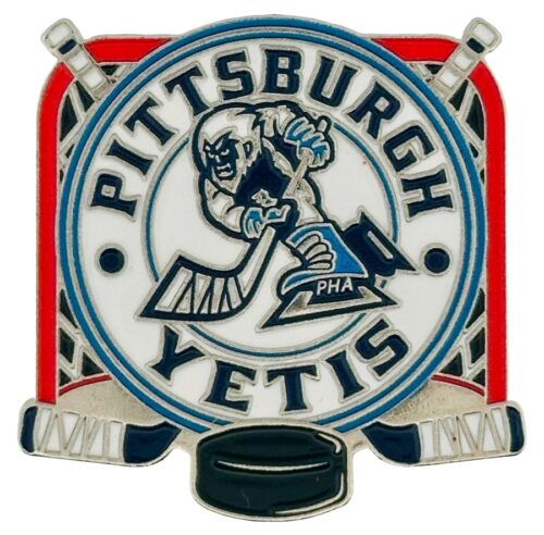 Custom Hockey Pins - Pittsburgh Yetis Enamel Pin