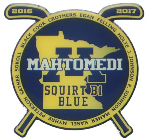 Rush Hockey Pins - Mahtomedi Printed Pin